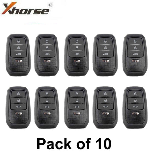 10 x Xhorse - XSTO01EN - XM38 Toyota / Lexus Universal Smart Key for 4D - 8A - 4A Chips (Pack of 10) - 10xXHS-XSTO01EN